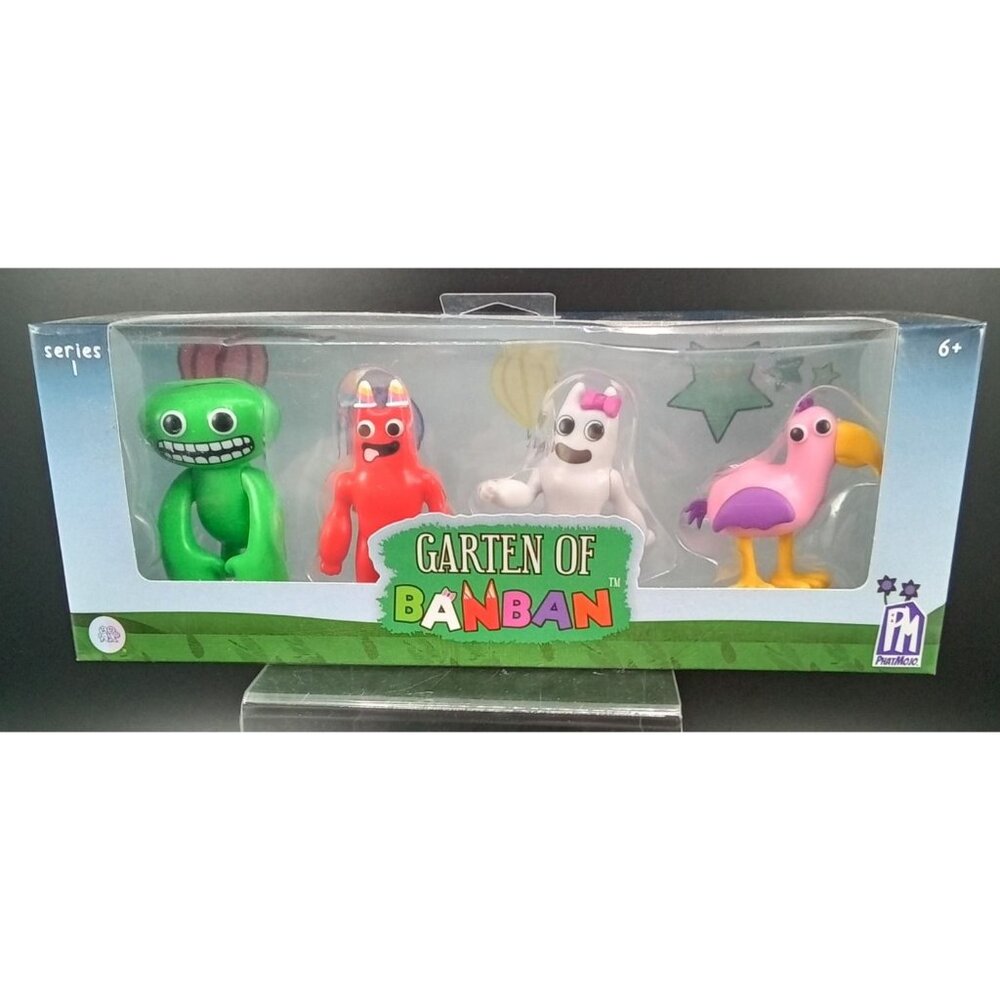 Garten Of Banban Series 1 Figures Jumbo Josh Banban Banbaleena Opila Bird Set 4